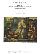 Collected Songs, Vol. 12 [G] : Six Songs, Op. 67 and Five Little Songs, Op. 69.