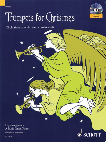 Trumpets For Christmas : 20 Christmas Carols For One Or Two Trumpets / arr. Barrie Carson Turner.