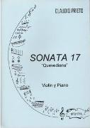 Sonata 17 (Quevediana) : Por Violin Y Piano.