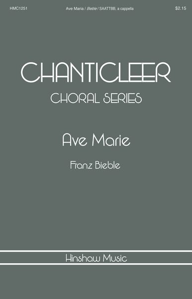 Ave Maria : For SAATTBB Choir.