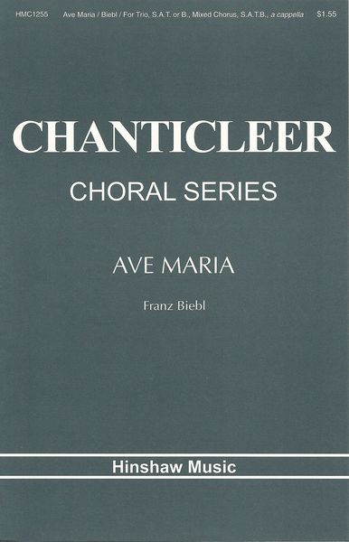 Ave Maria : For Trio and SATB Choir.