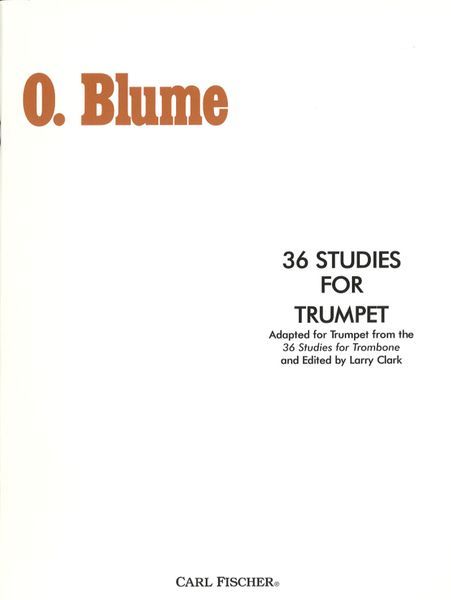 36 Studies : For Trumpet.