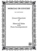 Morceau De Concert : For Horn and Piano.