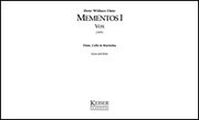 Mementos 1 (Vox) : For Flute, Cello And Marimba (2005).