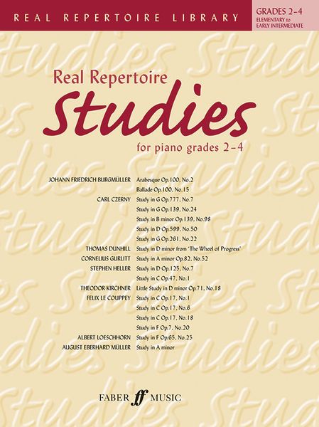 Real Repertoire Studies : For Piano Grades 2-4.