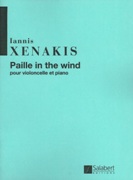 Paille In The Wind : For Violoncello and Piano.