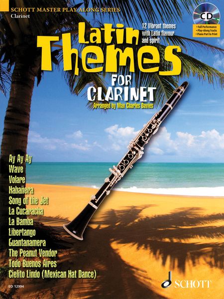 Latin Themes : For Clarinet / arranged by Max Charles Davies.