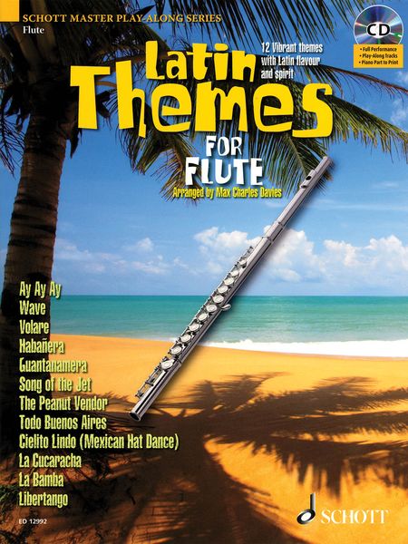 Latin Themes : For Flute / arranged by Max Charles Davies.