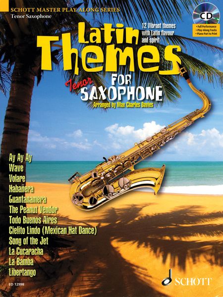 Latin Themes : For Tenor Saxophone / arranged by Max Charles Davies.