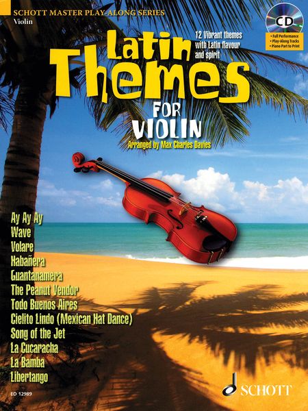 Latin Themes : For Violin / arranged by Max Charles Davies.