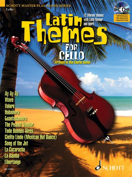 Latin Themes : For Cello / arranged by Max Charles Davies.