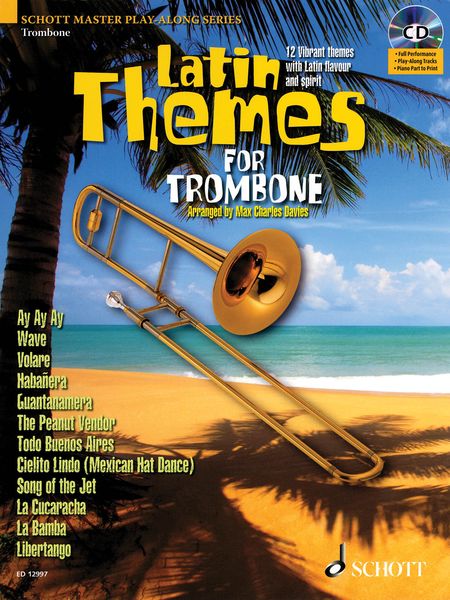 Latin Themes : For Trombone / arranged by Max Charles Davies.