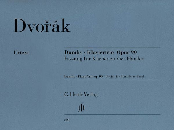 Dumky : Piano Trio, Op. 90 : Version For Piano Four-Hands / edited by Klaus Döge.