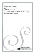 Meditations (At The Time Of The New Year) : For SSATB Chorus and Percussion.