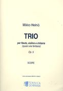 Trio, Op. 5 : Per Flauto, Violino E Chitarra (Quasi Una Fantasia).