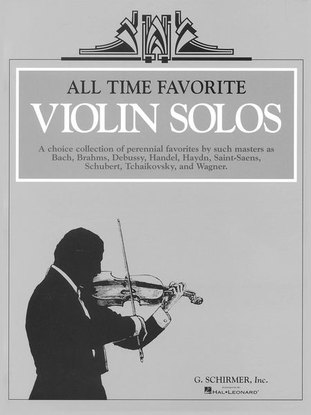 All Time Favorite Violin Solos : Piano/Violin.