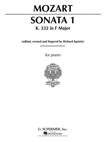 Piano Sonata K. 332.