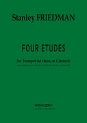 Four Etudes : For Trumpet Or Horn Or Clarinet.