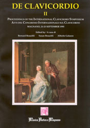 De Clavicordio II : Proceedings Of The Internaitonal Clavichord Symposium, 1995.