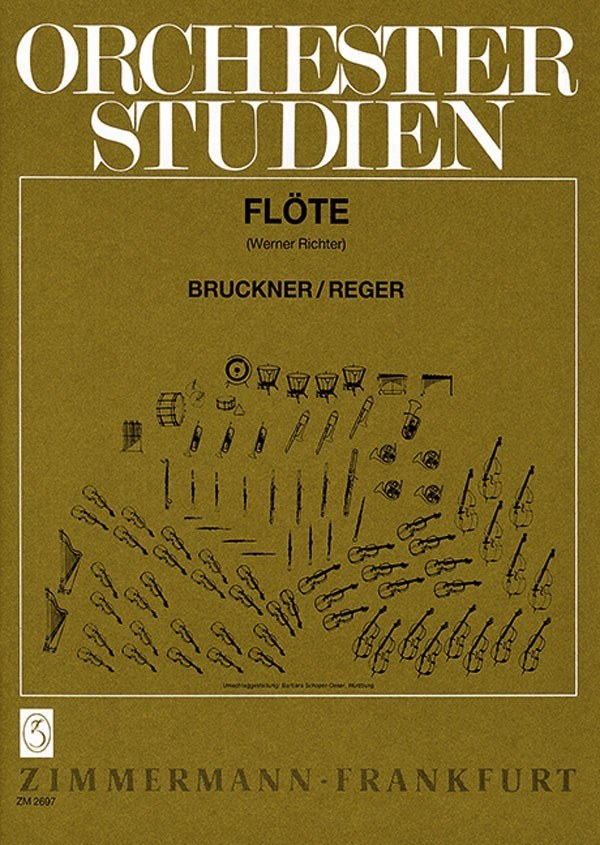 Orchesterstudien : For Flute / Ed. Werner Richter.