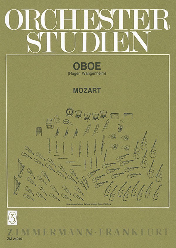 Orchesterstudien : For Oboe / Ed. by Hagen Wangenheim.