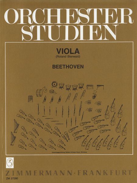 Orchesterstudien : For Viola / edited by Roland Bierwald.