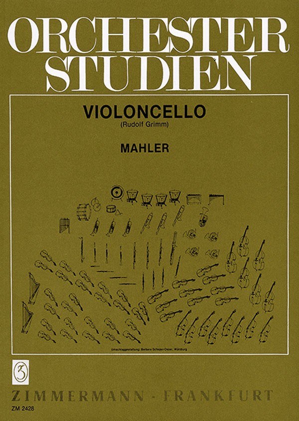 Orchesterstudien : For Violoncello / Ed. Grimm.