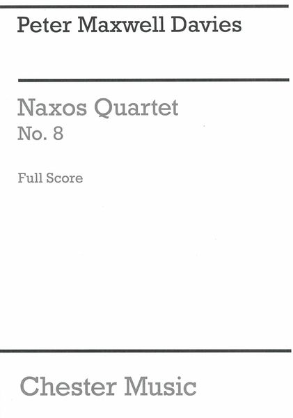 Naxos Quartet No. 8 (2005).