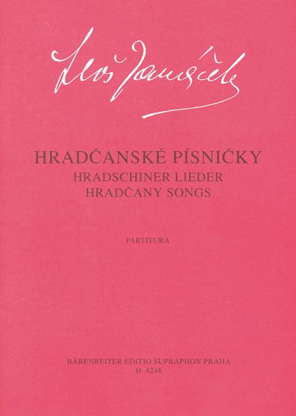 Hradcany Songs (Song Cycle To Words by F. S. Prochazka) : For Female Choir.