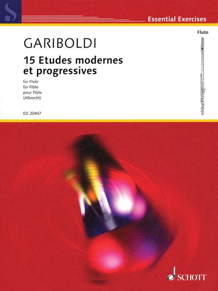 15 Etudes Modernes Et Progressives : For Flute / edited by Stefan Albrecht.