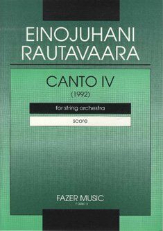 Canto IV (1992) : For String Orchestra.