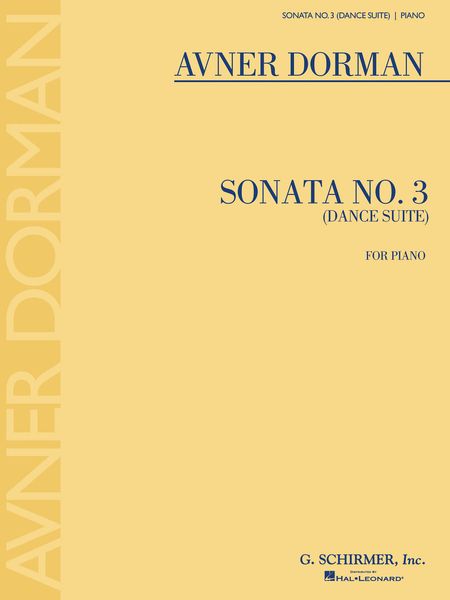 Sonata No. 3 (Dance Suite) : For Piano (2005).