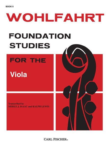 Foundation Studies : For The Viola, Vol. 2 / Ed. Rachel Barton Pine.