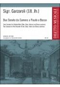 Duo Suonate Da Camera A Flauto E Basso / First Edition by Helmut Schaller.