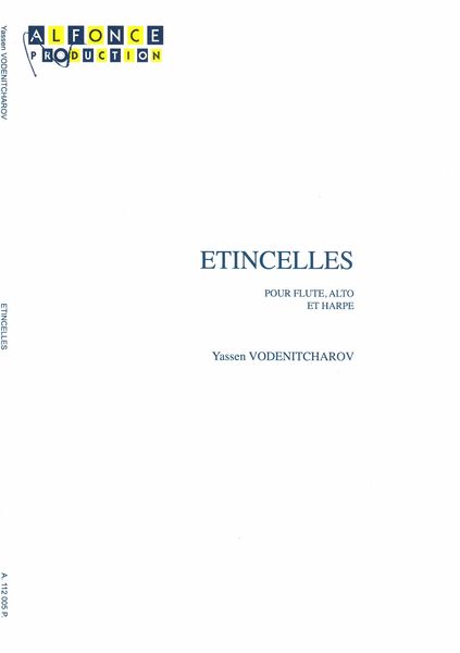 Etincelles : For Flute, Viola and Harp.