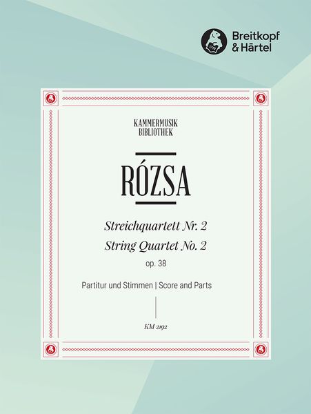 String Quartet No. 2, Op. 38 (1981).