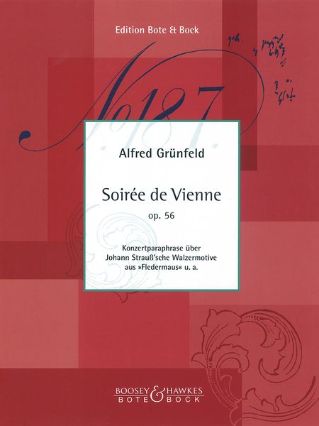 Soiree De Vienne, Op. 56 : For Piano.