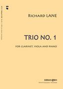 Trio No. 1 : For Clarinet, Viola And Piano (1963).