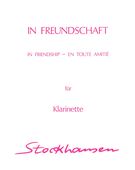 In Freundschaft = In Friendship : Für Clarinet (1977).