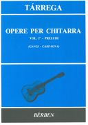 Opere Per Chitarra Vol. 1- Preludi.
