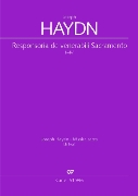 Responsoria De Venerabili Sacramento, I-IV, Hob. XXIIIc:4 / Eidted by Armin Kirchner.