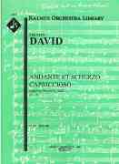 Andante Et Scherzo Capriccioso, Op. 16 : For Violin and Orchestra / edited by Howard K. Wolf.