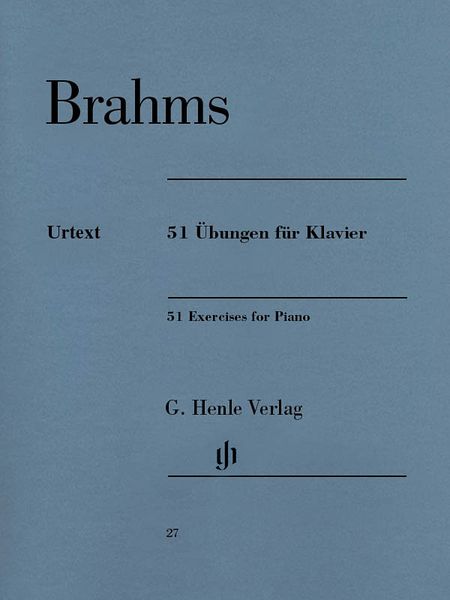 51 Übungen Für Klavier / Edited By Camilla Cai.