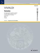 Sonata In G Minor, Op. 13a/6, RV 58 : For Treble Recorder and Basso Continuo / Ed. Werner Fussan.