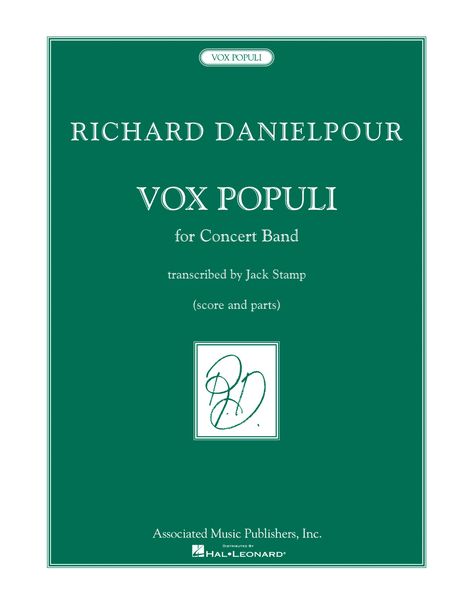 Vox Populi (Voice Of The People) : For Concert Band / arranged by Jack Stamp.