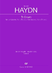 Te Deum For Empress Marie Theresie, Hob. XXIIIc:2 : For SATB Chorus & Orchestra / Ed. Armin Kircher.