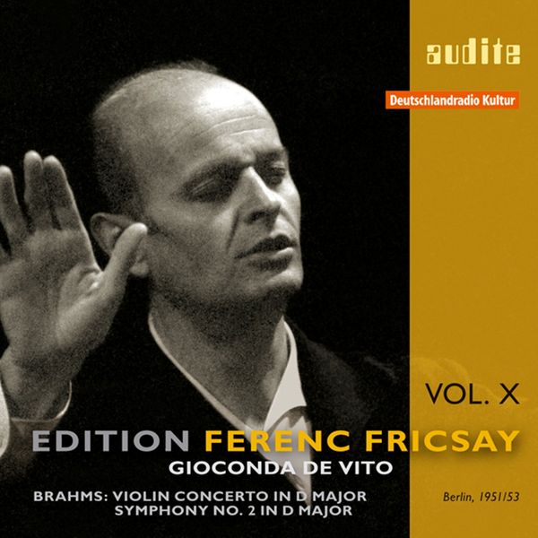 Violin Concerto In D Major / Symphony No. 2 In D Major : Edition Ferenc Fricsay, Vol. X.