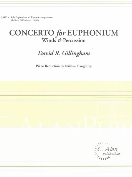 Concerto : For Euphonium, Winds And Percussion / Reduction For Euphonium And Piano.