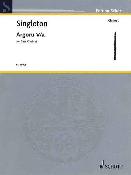 Argoru V/A : For Bass Clarinet (1984, Rev. 2004).