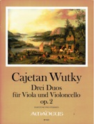 Drei Duos, Op. 2 : Für Viola Und Violoncello / edited by Michael Jappe.